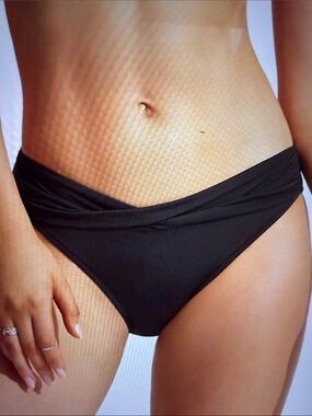 SeaFolly Bikini Twist Bottom,  Australian 10 (U.S. size 6)